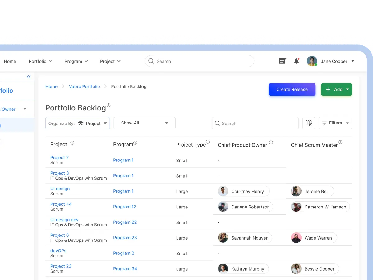 Program & Portfolio